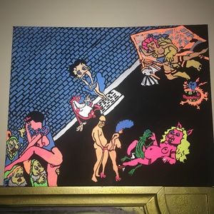 Painting during  my depression time